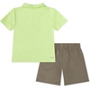 image:imageHurley Baby Boys And Toddler Boys Polo and Shorts 2piece Outfit SetDigi Lemon Heather