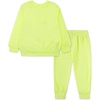 image:imageHurley Baby Soft Basic Cloud Slub Crewneck Sweatshirt and Joggers 2piece Outfit SetDigi Lemon