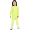 image:imageHurley Baby Soft Basic Cloud Slub Crewneck Sweatshirt and Joggers 2piece Outfit SetDigi Lemon