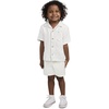 image:imageHurley Baby and Toddler Boys Short Sleeve Button Up Shirt and Shorts 2Piece Outfit SetMarshmallow
