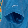 image:imageHurley Boys Icon UPF 50 Rash Guard Swim ShirtNeptune Blue HeatherFloral