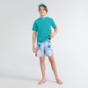 image:imageHurley Boys UPF 50 Rash Guard Swim ShirtBarracuda Blue