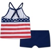 image:imageHurley Girls Boyshort Tankini 2piece SwimsuitAmericana