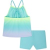 image:imageHurley Girls Boyshort Tankini 2piece SwimsuitAurora Green