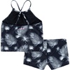 image:imageHurley Girls Boyshort Tankini 2piece SwimsuitBlackBoyshort