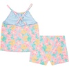 image:imageHurley Girls Boyshort Tankini 2piece SwimsuitBlue IceBoyshort