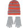 image:imageHurley Kids Beanie and Glove SetCrimson Striped