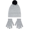 image:imageHurley Kids Beanie and Glove SetDark Grey Heather