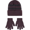 image:imageHurley Kids Beanie and Glove SetDeep Maroon