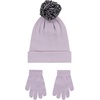 image:imageHurley Kids Beanie and Glove SetLight Lavender