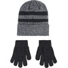 image:imageHurley Kids Beanie and Glove SetWhite