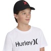 image:imageHurley Kids H20dri Baseball HatBlackRed