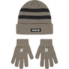 image:imageHurley Kids Beanie and Glove SetKhaki