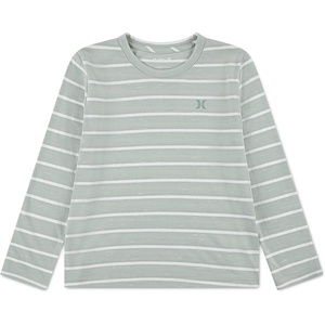 image:imageHurley Boys Boys Long Sleeve Soft Cloud Slub TShirtAqua Grey