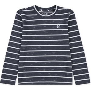 image:imageHurley Boys Boys Long Sleeve Soft Cloud Slub TShirtCarbonWhite