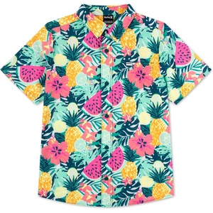 image:imageHurley Boys Boys Woven Button Down ShirtMulti Fruit