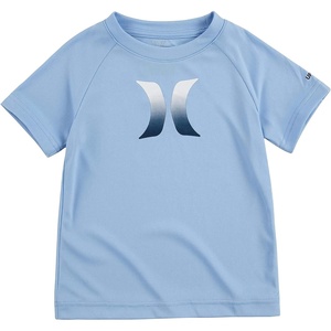 image:imageHurley Boys Icon UPF 50 Rash Guard Swim ShirtPsychic BlueIcon