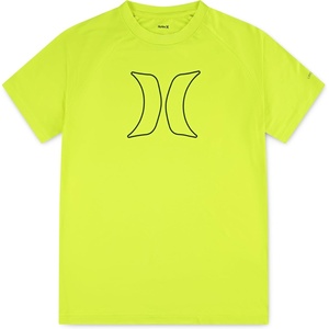 image:imageHurley Boys Icon UPF 50 Rash Guard Swim ShirtVolt