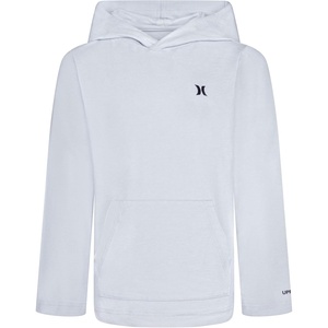 image:imageHurley Boys Long Sleeve Hooded UPF 50 Rash Guard Swim ShirtGrey Heather