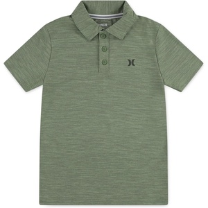 image:imageHurley Boys Pique Polo ShirtPalm Green Heather