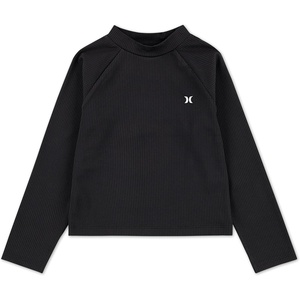 image:imageHurley Girls Long Sleeve Rash Guard ShirtBlack