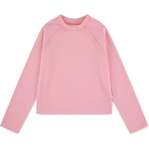 image:imageHurley Girls Long Sleeve Rash Guard ShirtPink