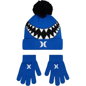 image:imageHurley Kids Beanie and Glove SetHyper Royal Blue