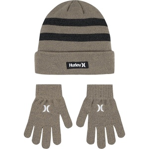 image:imageHurley Kids Beanie and Glove SetKhaki