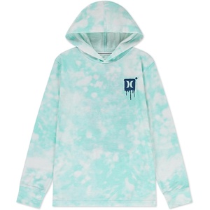 image:imageHurley boys Long Sleeve Hooded Graphic TshirtMint Candy