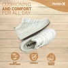 image:imageHurley Roddy Kids High Top Skateboard Sneakers Sports Shoes for Boys and GirlsWhite