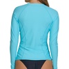 image:imageHurley Rash Guard for Women Full Zip Zip Up Long Sleeve Swim Shirts for Women Surfing Top UPF 50 SPF Sun amp UV ProtectionBlue Fish