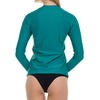 image:imageHurley Rash Guard for Women Full Zip Zip Up Long Sleeve Swim Shirts for Women Surfing Top UPF 50 SPF Sun amp UV ProtectionEmerald