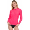 image:imageHurley Rash Guard for Women Full Zip Zip Up Long Sleeve Swim Shirts for Women Surfing Top UPF 50 SPF Sun amp UV ProtectionMelon
