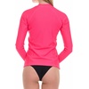 image:imageHurley Rash Guard for Women Full Zip Zip Up Long Sleeve Swim Shirts for Women Surfing Top UPF 50 SPF Sun amp UV ProtectionMelon