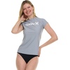 image:imageHurley Rash Guard for Women Short Sleeve Swim Shirts for Women Rashguard UPF 50 SPF amp UV ProtectionSilver