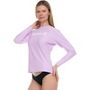 image:imageHurley Rash Guard for Women Womens Rash Guard Long Sleeve Shirts Rashguard Swim Shirt Women UPF 50 SPF amp UV ProtectionLilac