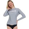 image:imageHurley Rash Guard for Women Womens Rash Guard Long Sleeve Shirts Rashguard Swim Shirt Women UPF 50 SPF amp UV ProtectionSilver