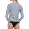 image:imageHurley Rash Guard for Women Womens Rash Guard Long Sleeve Shirts Rashguard Swim Shirt Women UPF 50 SPF amp UV ProtectionSilver