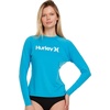 image:imageHurley Rash Guard for Women Womens Rash Guard Long Sleeve Shirts Rashguard Swim Shirt Women UPF 50 SPF amp UV ProtectionTurquoise