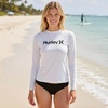 image:imageHurley Rash Guard for Women Womens Rash Guard Long Sleeve Shirts Rashguard Swim Shirt Women UPF 50 SPF amp UV ProtectionWhite