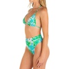 image:imageHurley Womens Solid Itsy Bitsy Bikini TopBikini TopWild Bloom Mist