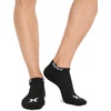 image:imageHurley Mens 8 Pack Sport Cushioned Low Cut SocksLight Grey HeatherBlack