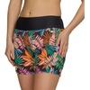 image:imageHurley 57 High Waisted Swim Shorts Women Board Shorts with Pockets amp Inner Liner Quick Dry Swim Trunk UPF 50KauaiwalkBlack