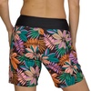 image:imageHurley 57 High Waisted Swim Shorts Women Board Shorts with Pockets amp Inner Liner Quick Dry Swim Trunk UPF 50KauaiwalkBlack
