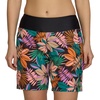 image:imageHurley 57 High Waisted Swim Shorts Women Board Shorts with Pockets amp Inner Liner Quick Dry Swim Trunk UPF 50KauaiwalkBlack