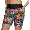 image:imageHurley 57 High Waisted Swim Shorts Women Board Shorts with Pockets amp Inner Liner Quick Dry Swim Trunk UPF 50KauaiwalkBlack