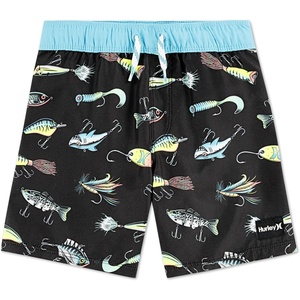 image:imageHurley Boys Pull on Swim TrunksBlackAllure