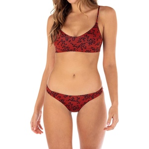 image:imageHurley Womens Moderate Bikini BottomLeopard Ditsy