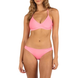 image:imageHurley Womens Moderate Bikini BottomPacific Pink Reversible