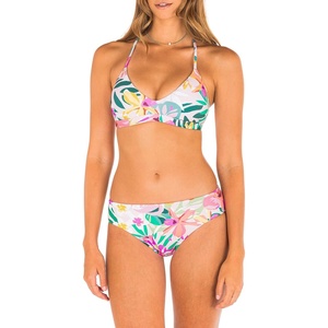 image:imageHurley Womens Solid Full BottomWhite Floral Pop